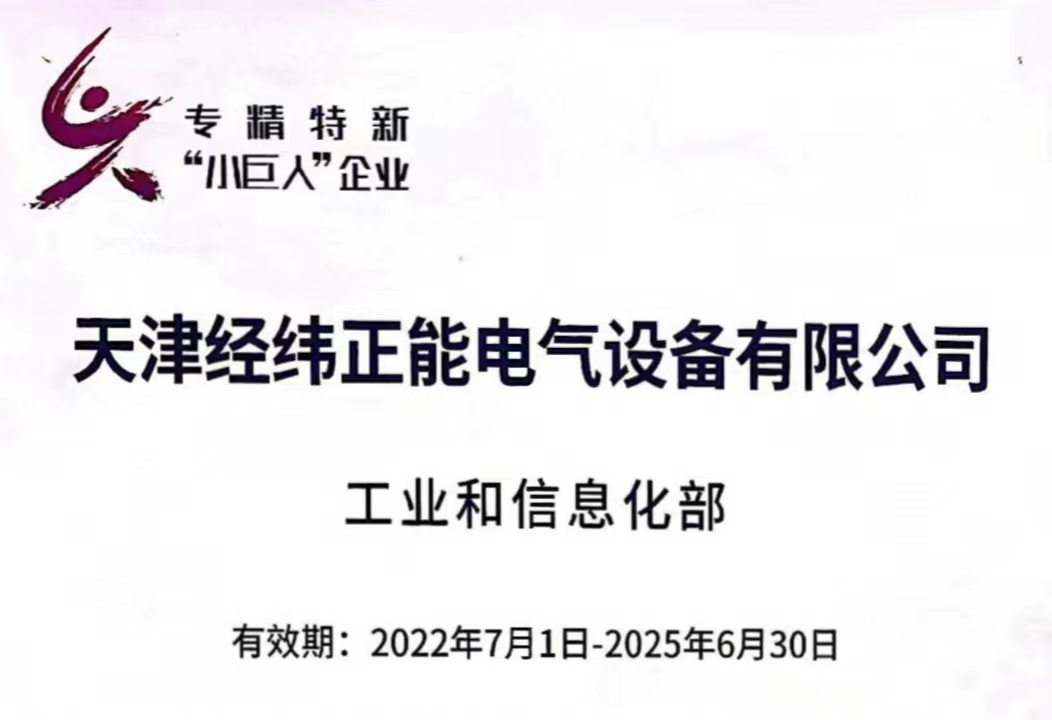 專精特新“小巨人”企業(yè)